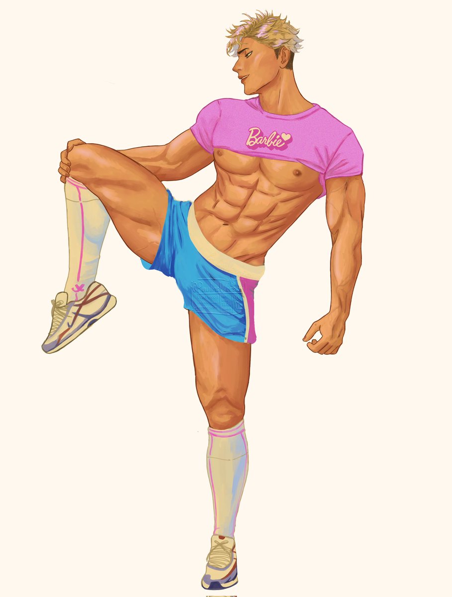 Pink summer campaign by Atsumu Miya 🩷💥 #Haikyuu #atsumumiya #haikyuufanart