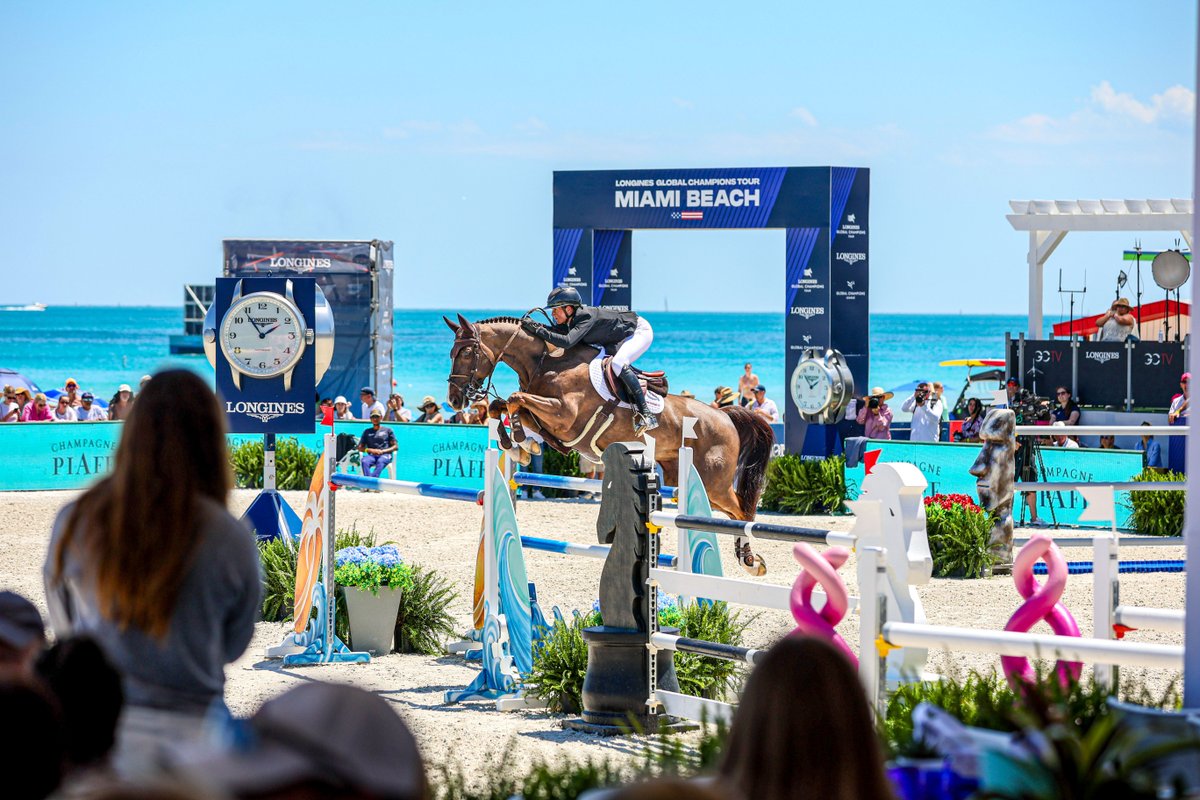 Experience world-class show jumping set directly on the sands of Miami Beach! The Longines Global Champions Tour (LGCT) is coming to the beachfront at 21 street from Friday, April 3 through Sunday, April 5. Miami Beach residents can enjoy 15% off all LGCT Miami Beach 2026 tickets
