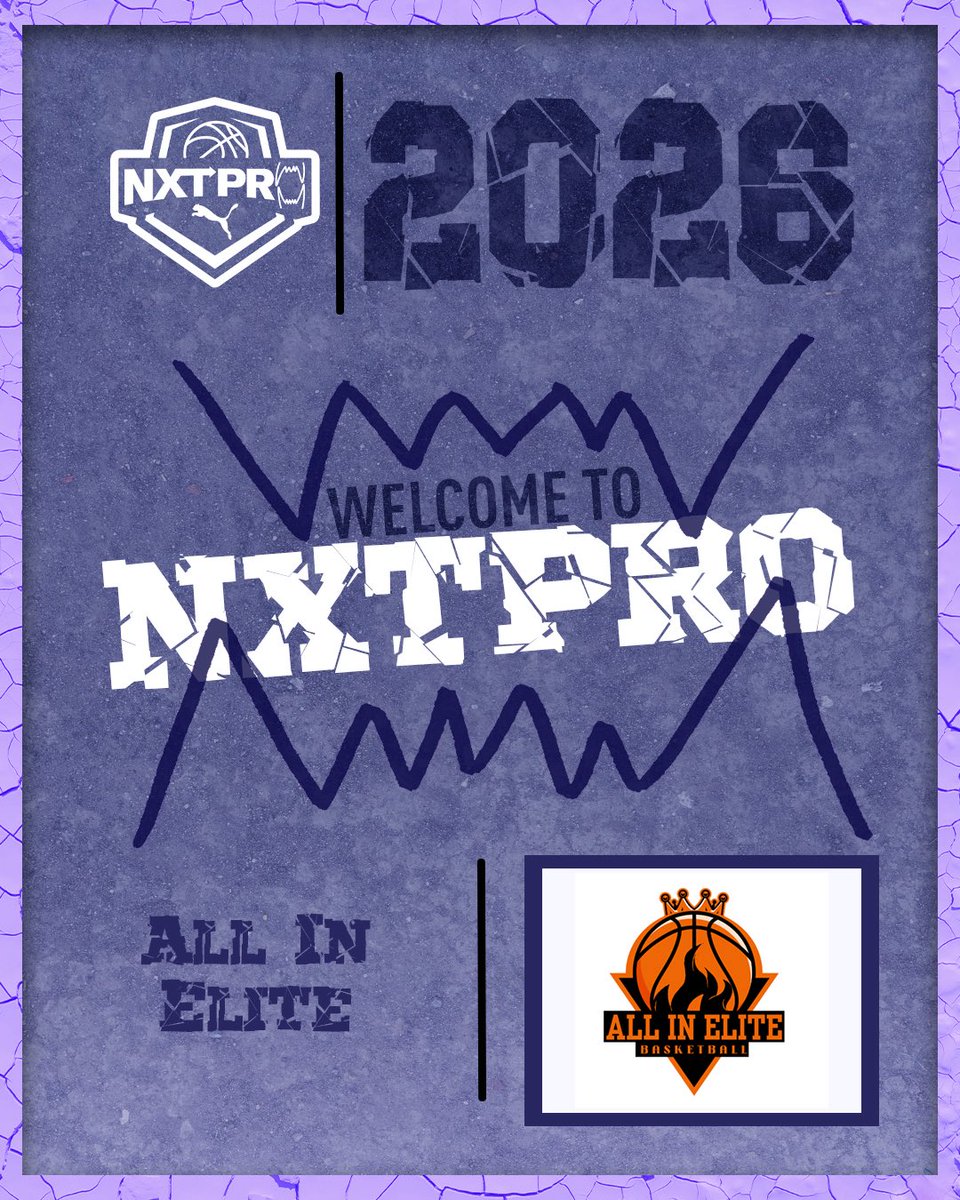 NxtProHoops's tweet photo. Welcome to NXTPRO, All In Elite!

#BeTheNXTPRO #PumaHoops #NXTFamily https://t.co/yJOb8HnJsp
