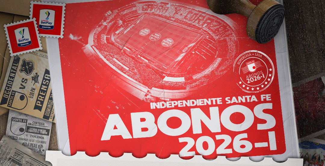 Abonate con LGARS🚨

Para los que alientan al Campeón Bogotano desde nuestra curva, el abono de Lateral Sur se podrá adquirir 𝙢á𝙨 𝙛á𝙘𝙞𝙡 𝙦𝙪𝙚 𝙣𝙪𝙣𝙘𝙖.

Los abonados de parches pueden hacer la gestión con sus líderes, para las demás personas escribir
 📲 vía WhatsApp: