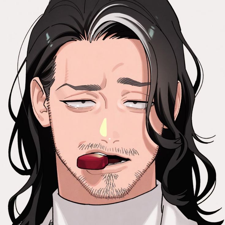 kikiikumo's tweet image. "who is the artist for the aizawa art from your pfp?" -&amp;gt; it's not aizawa !!! It's my goat ryu seno from gokurakugai 🥹✌️