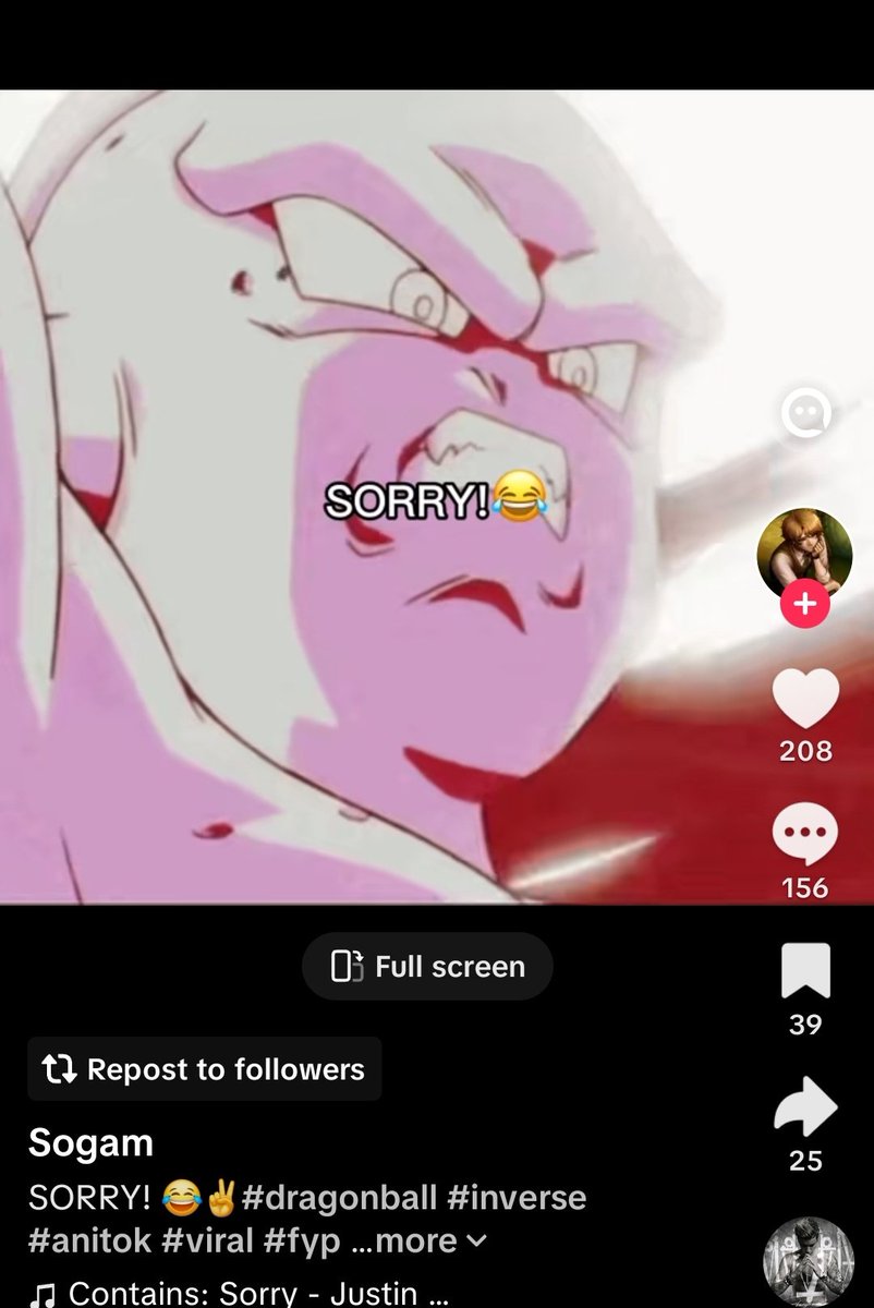 Dragon Ball Tiktok is stupid Holy shit