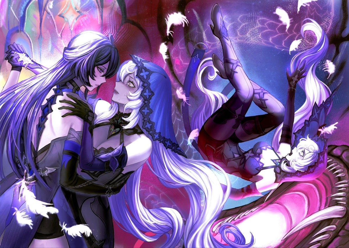 siviii_7's tweet image. dance ✧˖° a year later, I can show this art 
#Acheswan