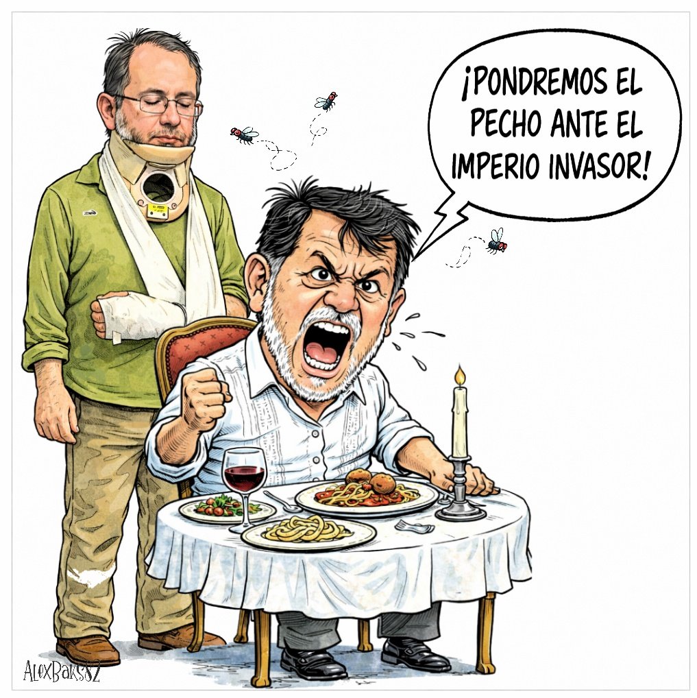 AlexBaks82's tweet image. Nada como una buena cena en Roma para enfrentar al malvado imperio.