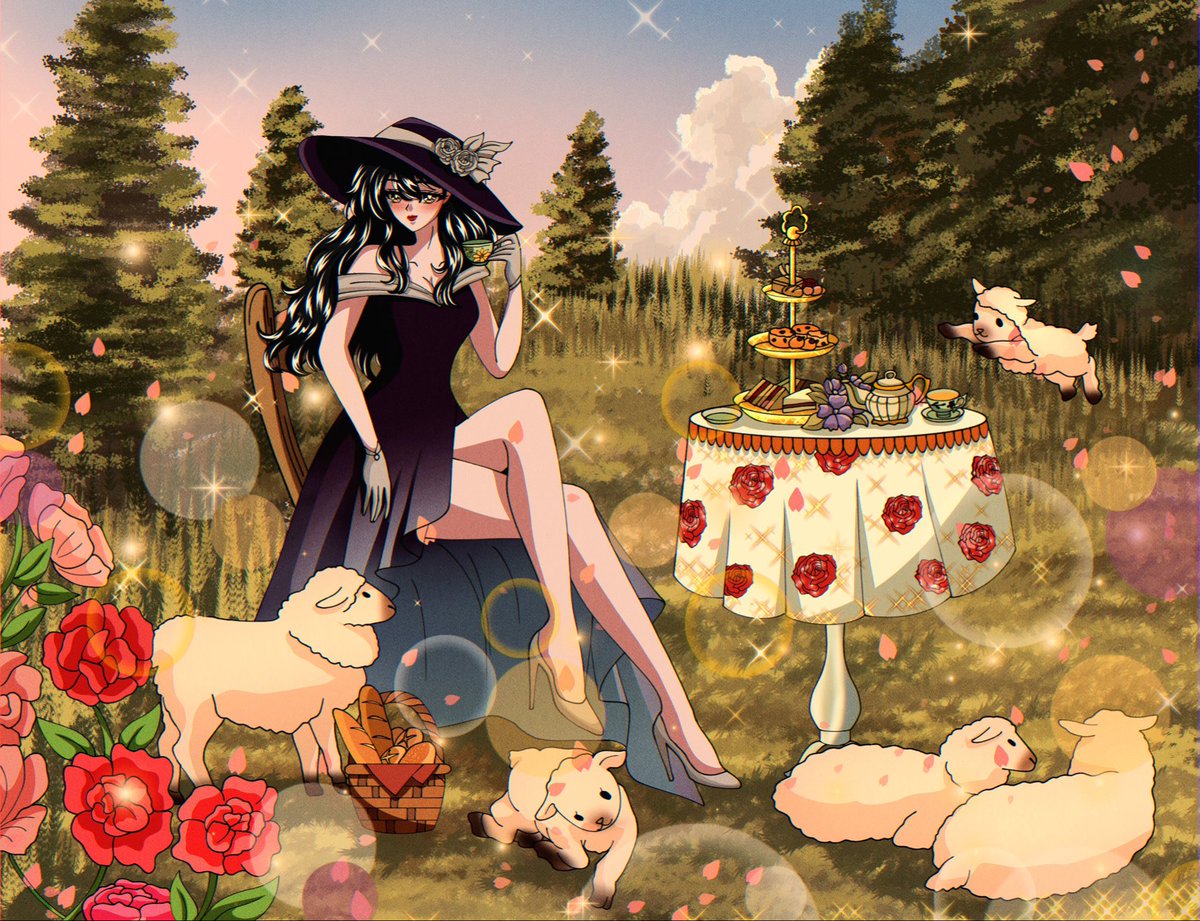 Who’s ready for a Tea Party?! ☕️😘

I’ll be live tomorrow @ 11am EST with some special guests arriving around 12pm EST! <a href="/ReiStarCosplay/">𝓡𝓮𝓲𝓢𝓽𝓪𝓻 🧵 ⭐ | Solar Stars</a> <a href="/FayeTalee/">Faye 🐸 | Solar Stars</a>