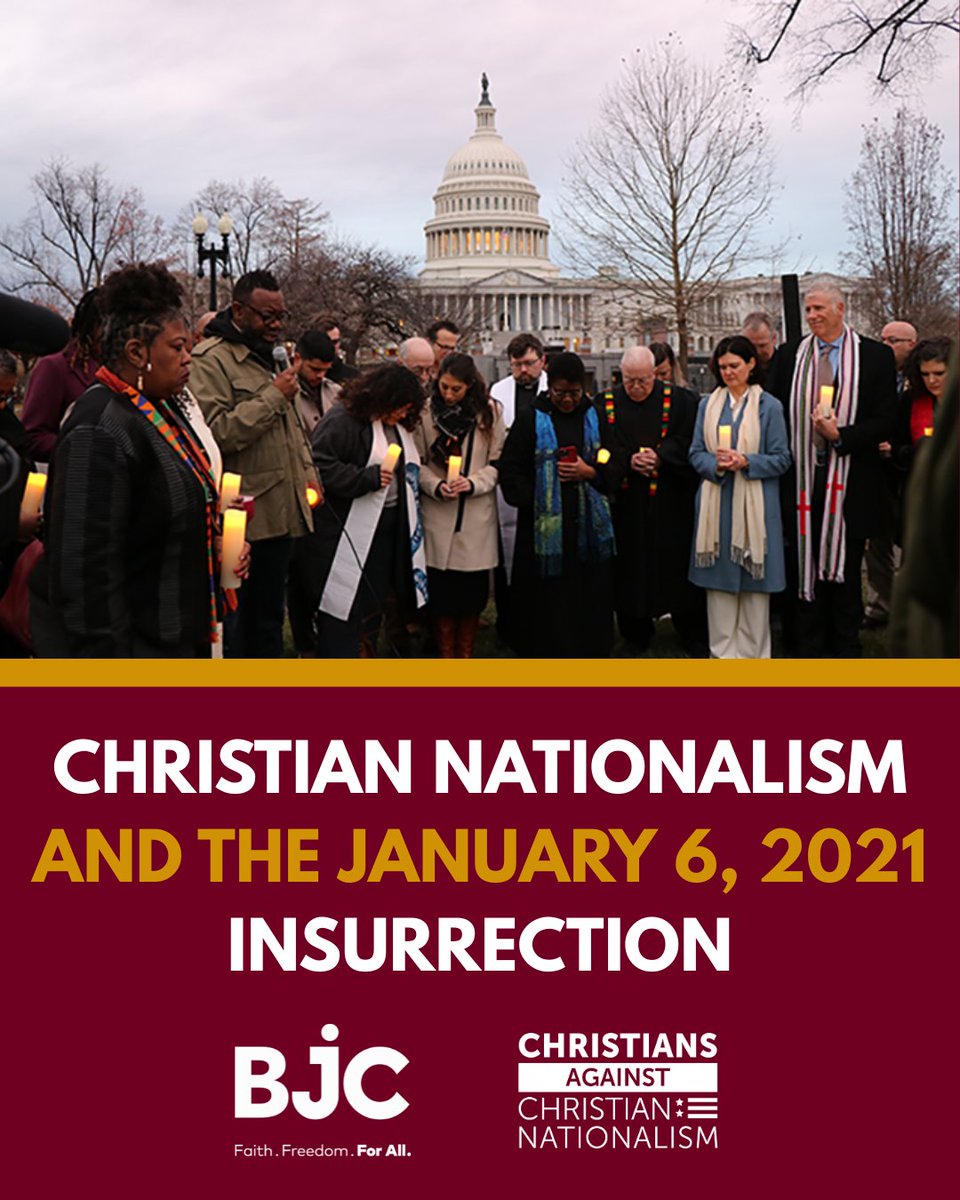 CACNationalism's tweet photo. If January 6, 2021 reminded us how Christian nationalism distorts faith and weakens democracy, the response of people of faith showed us that a different path is possible.

We gathered, we prayed, and we worked. https://t.co/s3TXmYImbq
