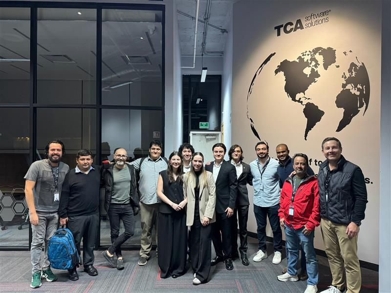 tca_software's tweet photo. Talento que impulsa el futuro. Tecnología que habilita posibilidades.

El pasado 28 de noviembre recibimos en nuestras instalaciones de TCA Software Solutions a un grupo de alumnos de último semestre de Ingeniería en Ciencia de Datos y Matemáticas del Tecnológico de Monterrey. https://t.co/6XXlHoCQfS