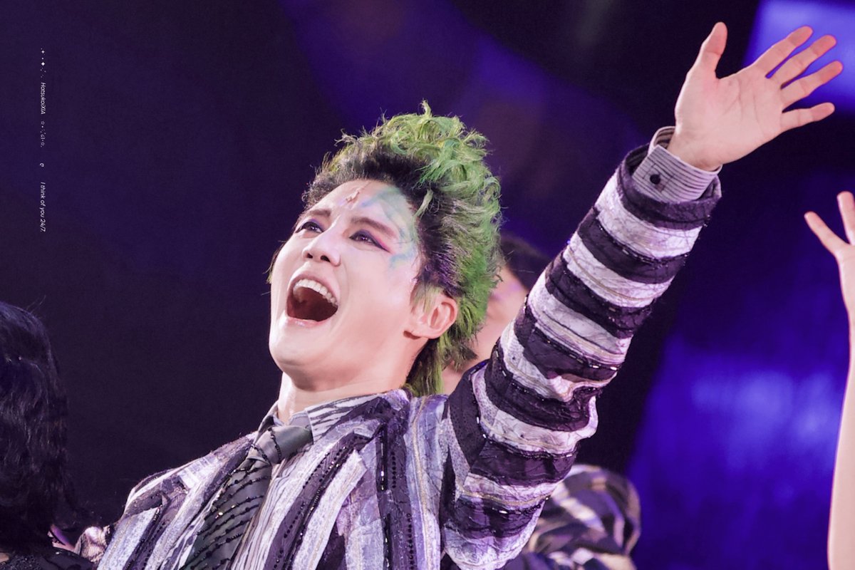 HatsukoiXIA's tweet image. 260106 비틀쥬스 🕷️👻
안녕히 계세요 여러분➰➰🖤💚

#김준수 #KIMJUNSU #XIA #ジュンス #金俊秀