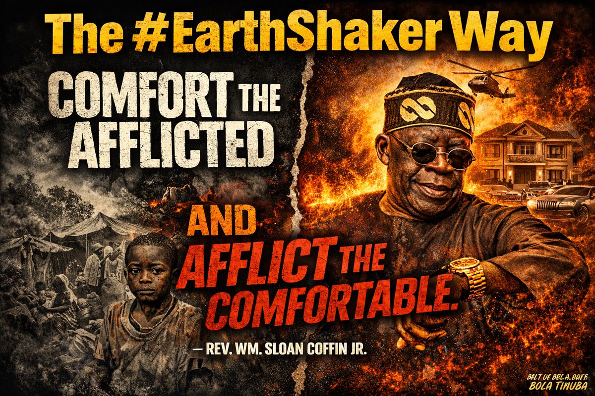 I mock <a href="/officialABAT/">Bola Ahmed Tinubu</a> because I’ve walked the camps. I’ve seen the widows. The orphans. The sewage ditches. The 10s of thousands of good people—right there in the Federal Capital Territory—suffering through no fault of their own.

And Tinubu, instead of acknowledging their