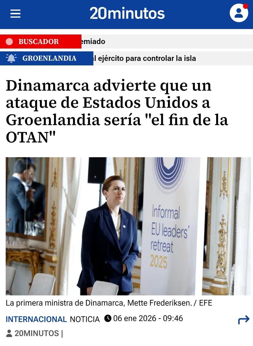 Si este va a ser el resultado, por mí que Trump invada Groenlandia ahora mismo.
