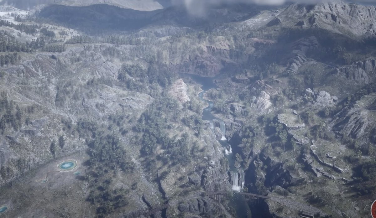 SynthPotato's tweet image. A new step has been found in the Red Dead Redemption 2’s newly found spider web Easter Egg!

Heading Northwest from our last clue which had “NW” and a guitar symbol on it, we arrive at Fort Wallace. Right above one of the guard towers with a guitar inside, on the roof tiles, two…