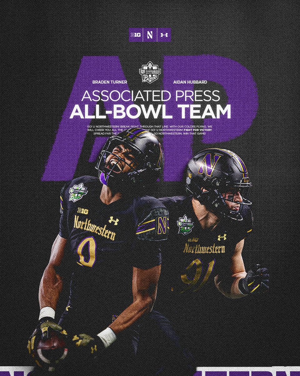 Northwestern Football tweet media
