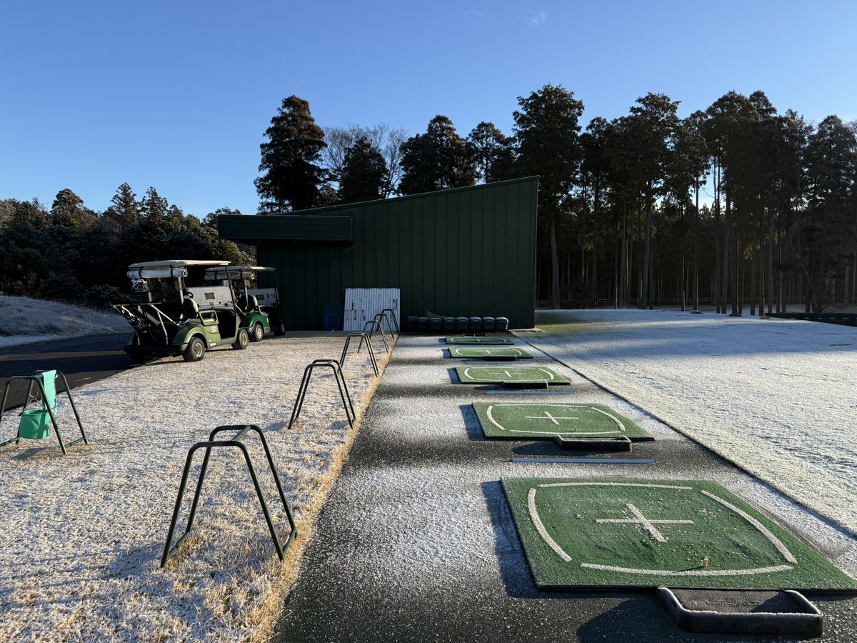 oki765LT's tweet image. 1月3日GOLF