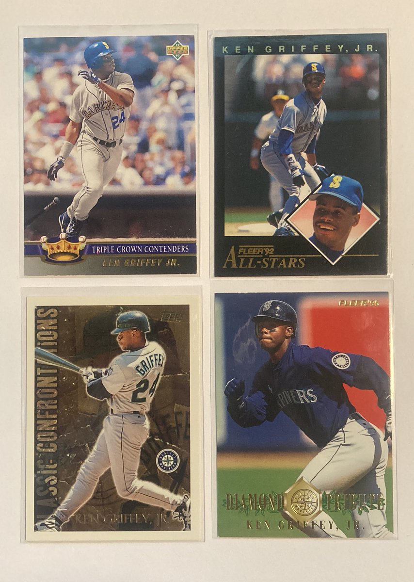 Post 128 #SmadaStacksPC

$2 each

Ken Griffey Jr Inserts
