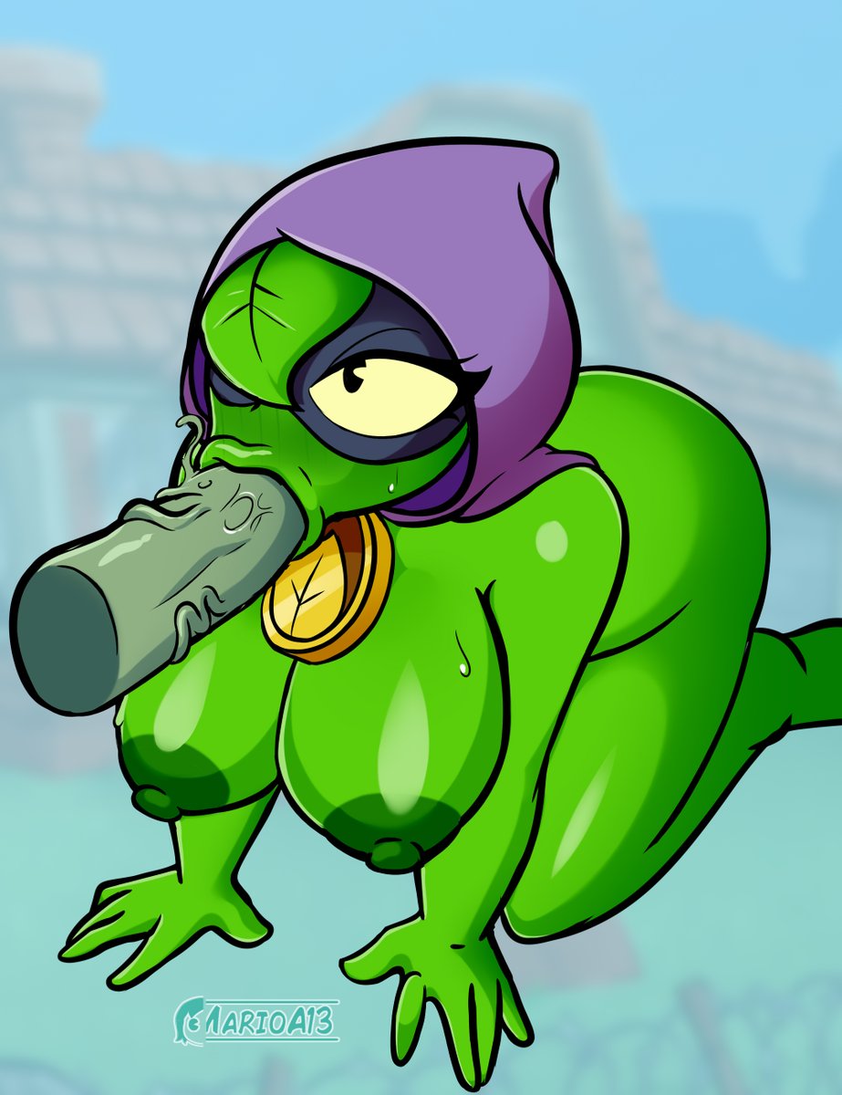 Green Shadow de PVZ 🫛🪴
Este iba a  salir por las fechas del arte de Solar Flare... Pero por los mismos días pasó lo de mi gato (que por cierto ya se curó)
Espero les guste 💚

#pvz #pvzNSFW #pvzfanart #plantsvszombies #rule34 #plantsvszombiesheroes #nsfwtwtًً