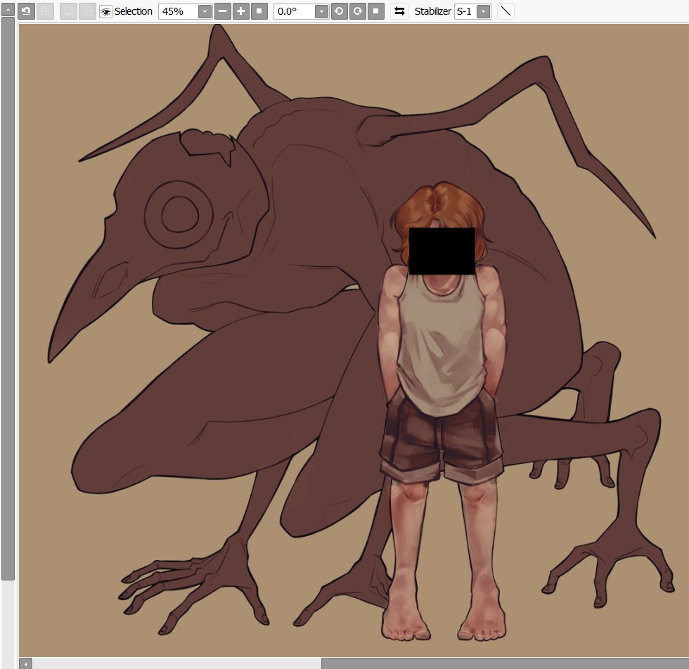 bugpipp's tweet image. oc art *rolls eyes