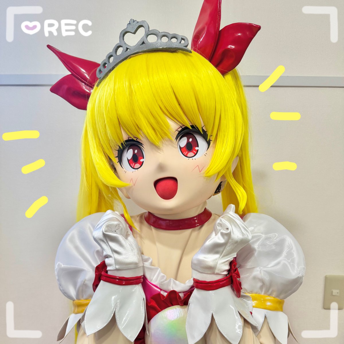 MagicNightAdv's tweet image. おはようございまーす！
みんな今日も頑張ろうねっ🌈⚔️
#indie_anime #自主制作アニメ #着ぐるみ