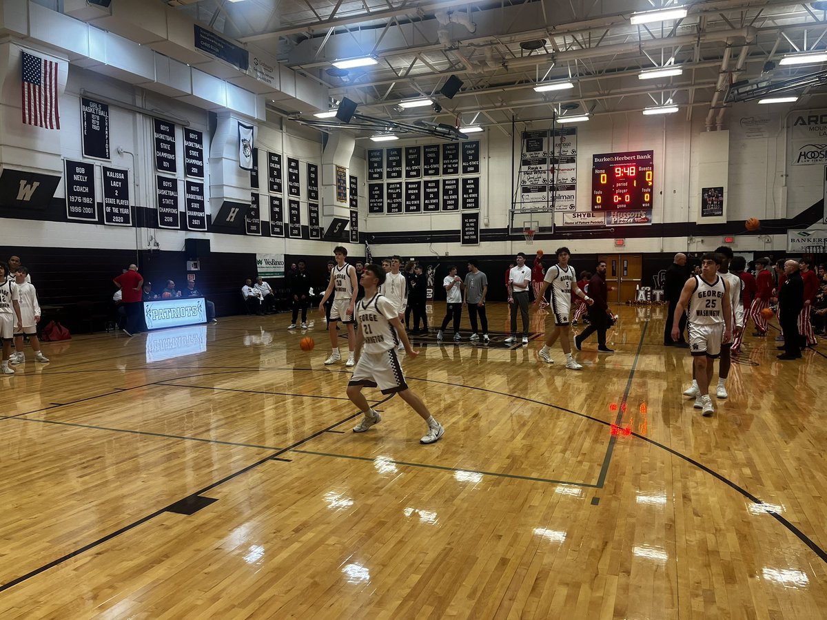 Gearing up for an MSAC showdown on The Hill. Top-ranked GW is facing St. Albans in a legendary coaching matchup, as Rick Greene and Allen Osborne have over 1200 combined victories <a href="/gwhsbasketball/">George Washington HS Basketball</a> <a href="/SAHSBoysHoops/">St Albans Boys Hoops</a>