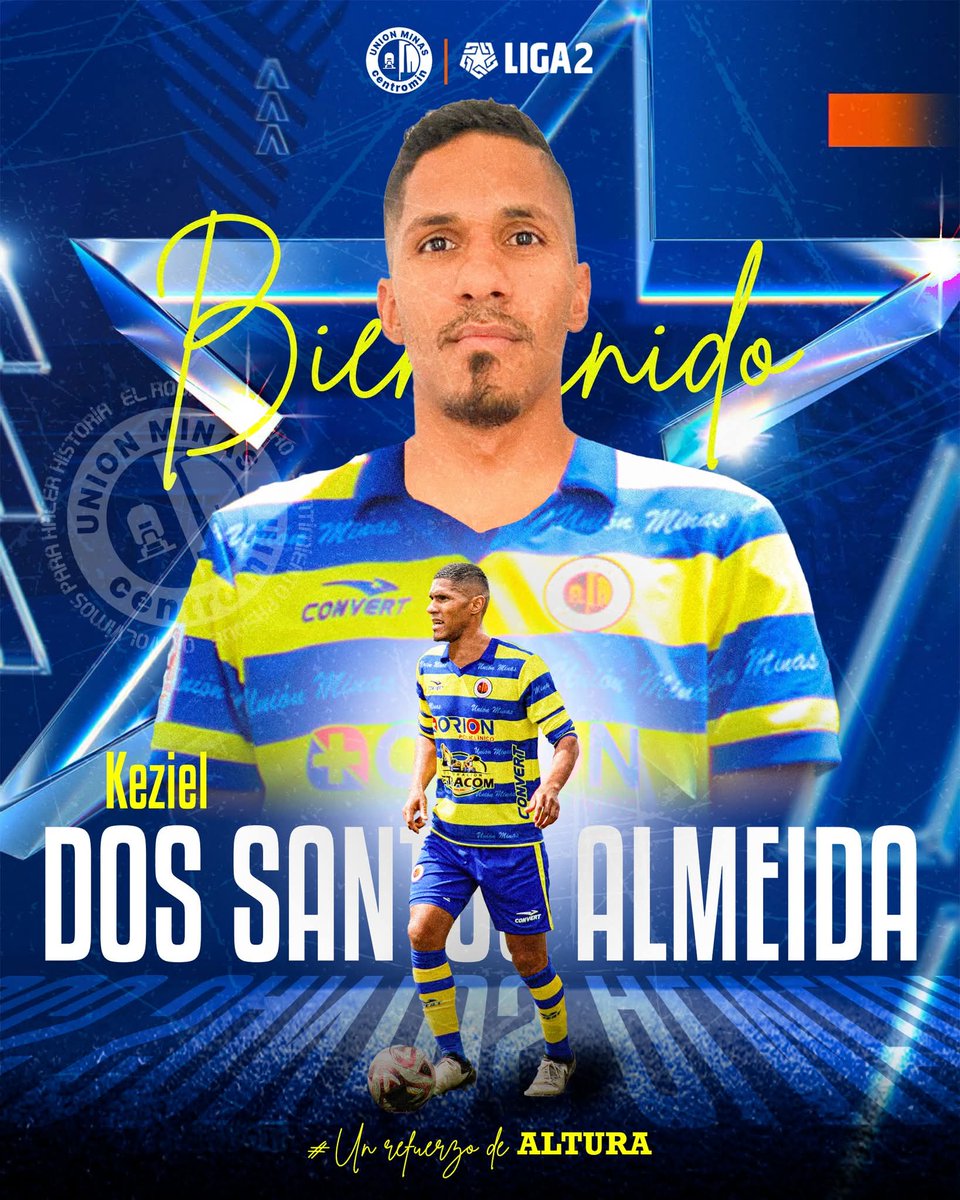 #Liga2 El brasileño Keziel Dos Santos es el nuevo refuerzo de Unión Minas