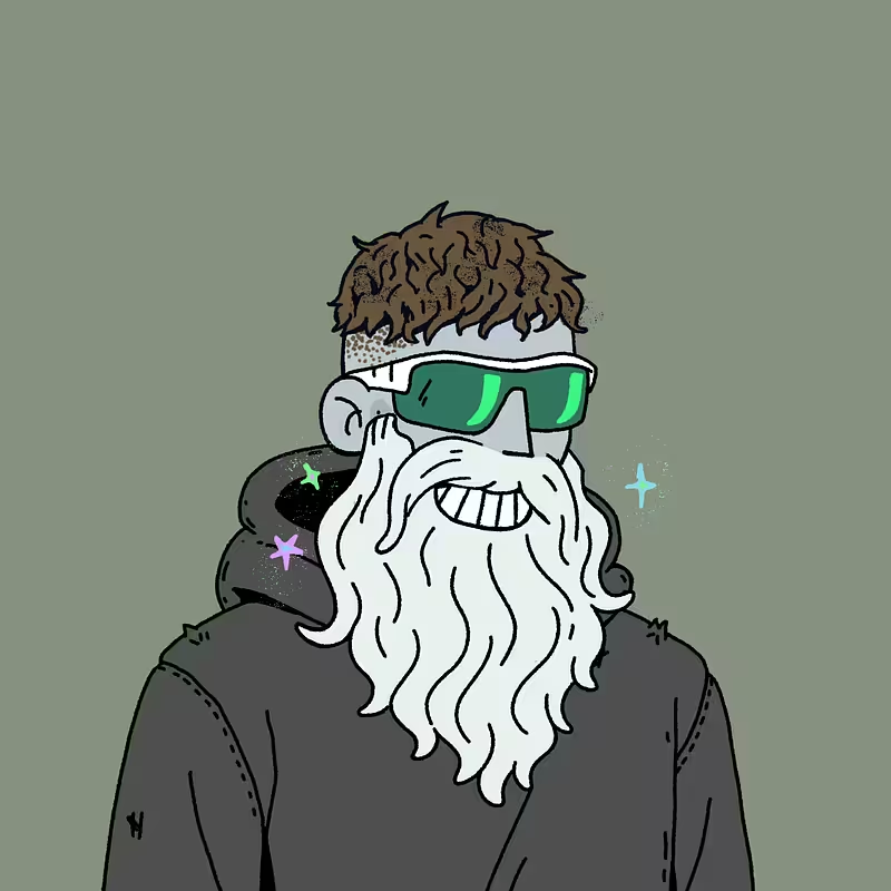 synndrabtc's tweet image. Mid of the Day - Day 8 @MidEvilsNFT 

Meet Arthur, who was expelled from the Academy for insisting a hoodie offers better tactical mobility than robes. He pairs a green shades with a magnificent Merlin’s Beard—the result of a potion mishap he refuses to reverse. 🎆

Rumor has it…