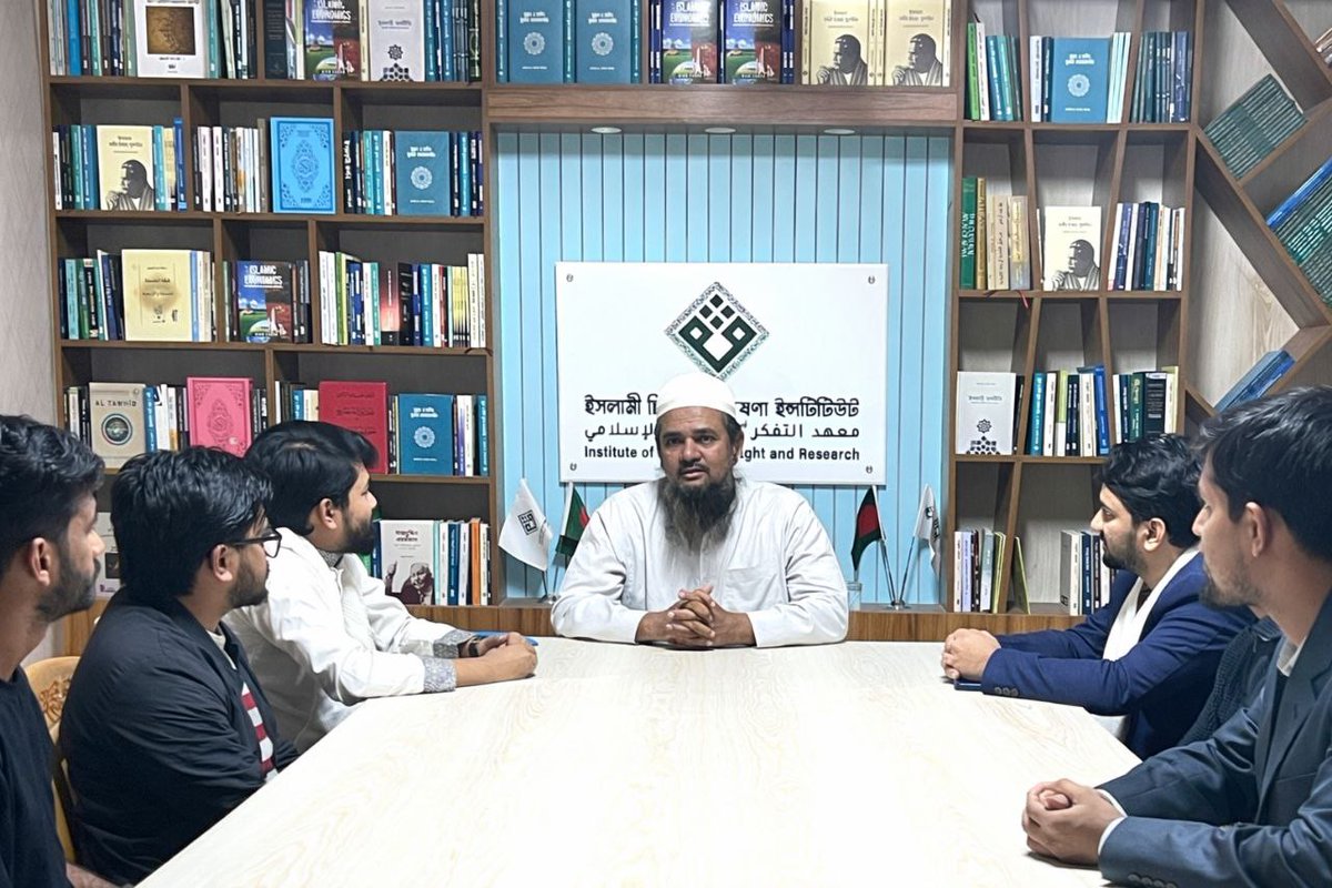 Renowned Islamic scholar and social activist Ustaz Saimum Sadi paid a courtesy visit to our institute. 
    During the visit, Managing Director <a href="/HasanAlFirdaus1/">Hasan Al Firdaus</a> , Deputy Managing Director <a href="/AkibAhmed2000/">Akib Ahmed</a> , and Engineer Nazmus Sakib  were present.

We discussed the prospects of a