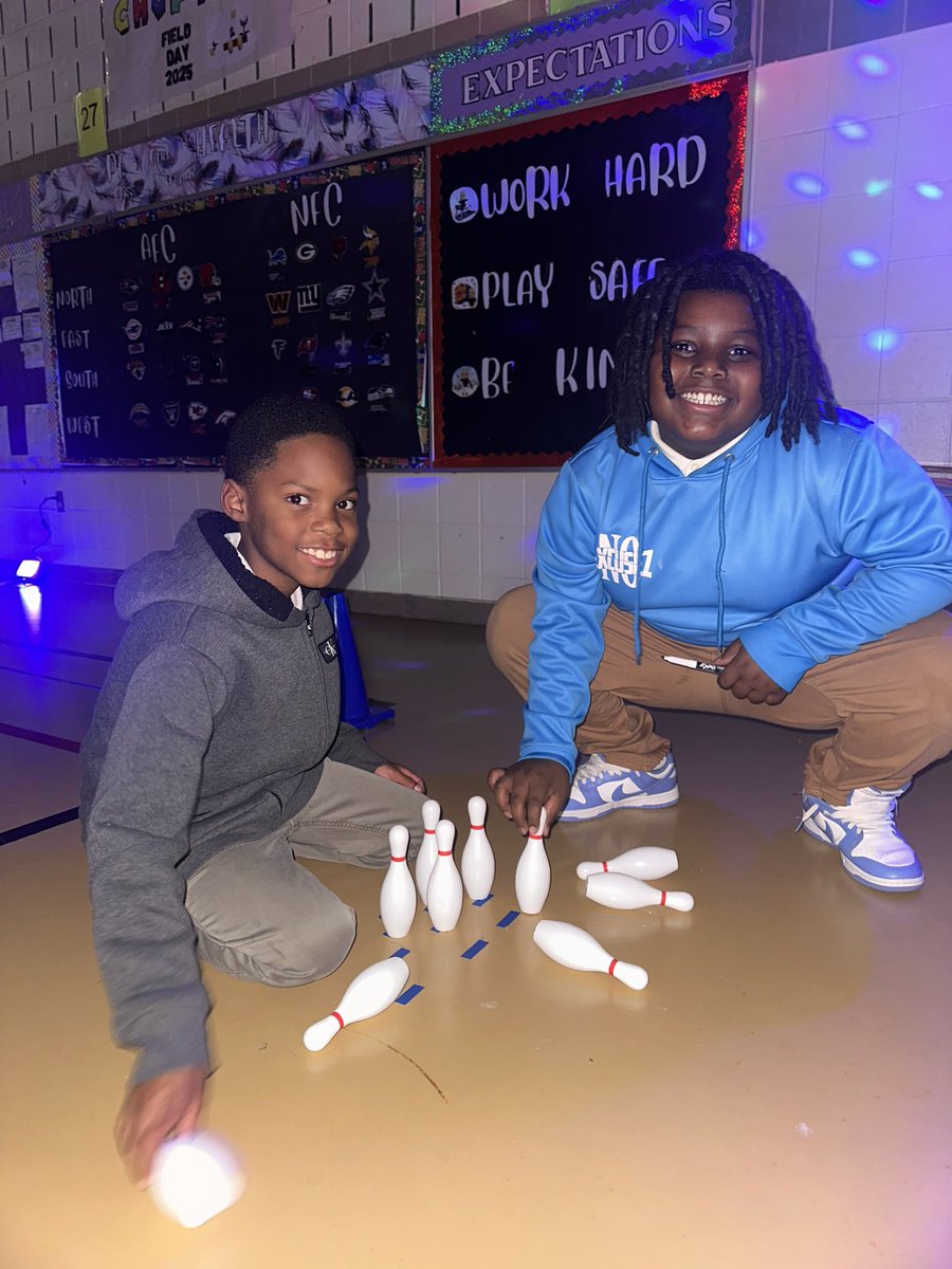 Glow in the dark bowling 🎳❄️