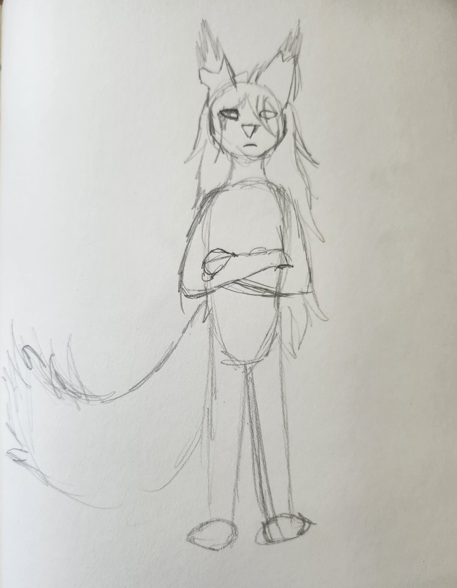 MossAnFoxStudio's tweet photo. Have some miscellaneous sketches I've done over the past few months

I decided I should post these since I sketch way more than anything else

#traditionalart #sketch #pencil https://t.co/xoXM8LekXR