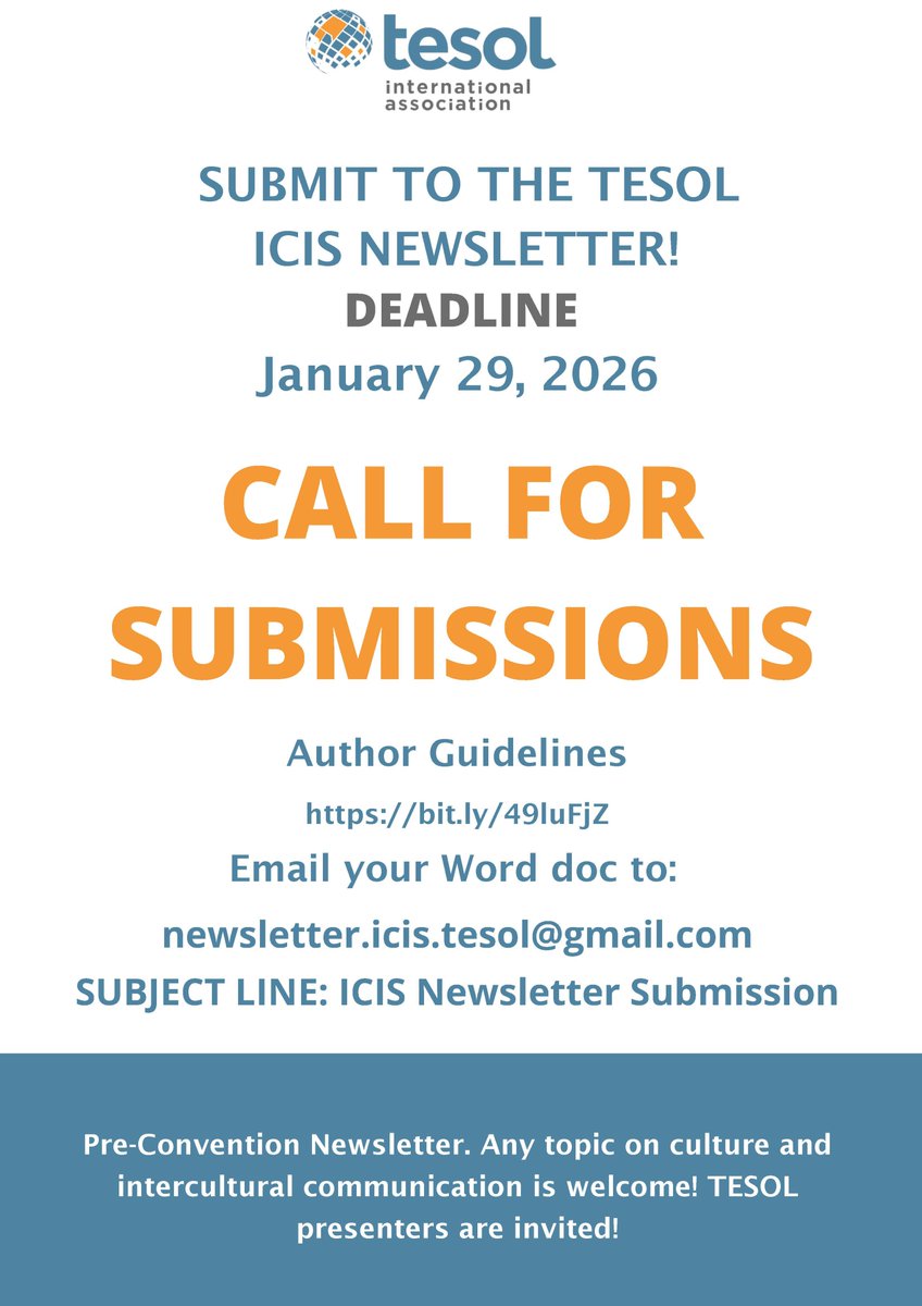 ICIS_TESOL tweet media