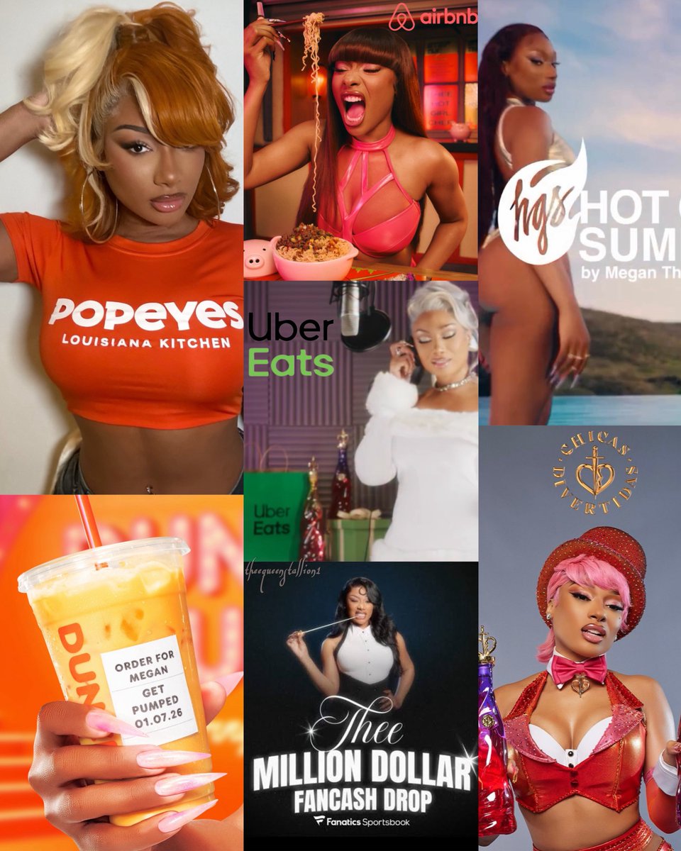 Money making Megan better known as Thee Stallion😭 

2026 already looking good…That bag getting BIGGER and BIGGER…Megan on her way to being a Billionaire Female Rap Mogul🔥