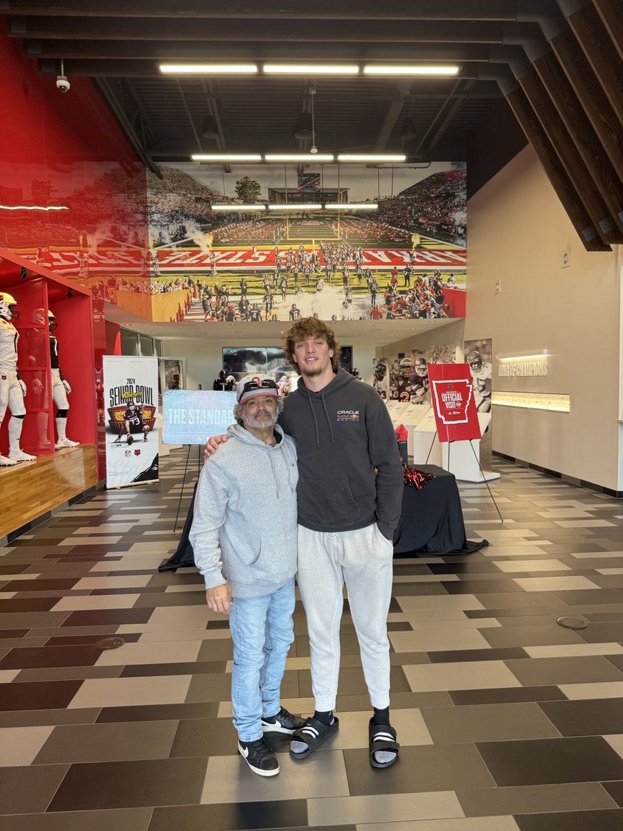 brec_long's tweet image. Thankful for the offer and visit to ARKANSAS STATE