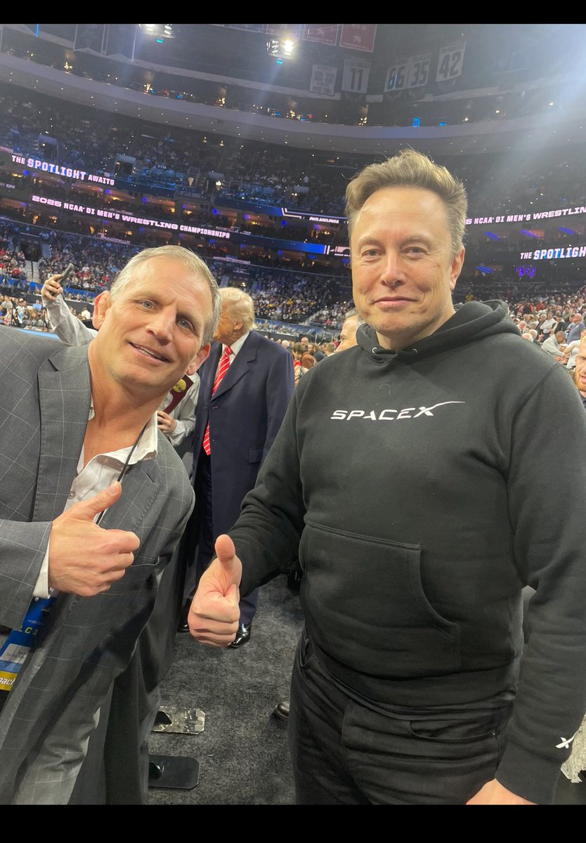 Transforming earth and its inhabitants for the better! Thank you 🙏 <a href="/elonmusk/">Elon Musk</a>. Met him at the NCAA Wrestling Championships. Used his <a href="/Tesla/">Tesla</a> to drive to a funeral from Cbus to Indiana and never touched the wheel!
Incredible tech! Scarlet gear pics is AI.