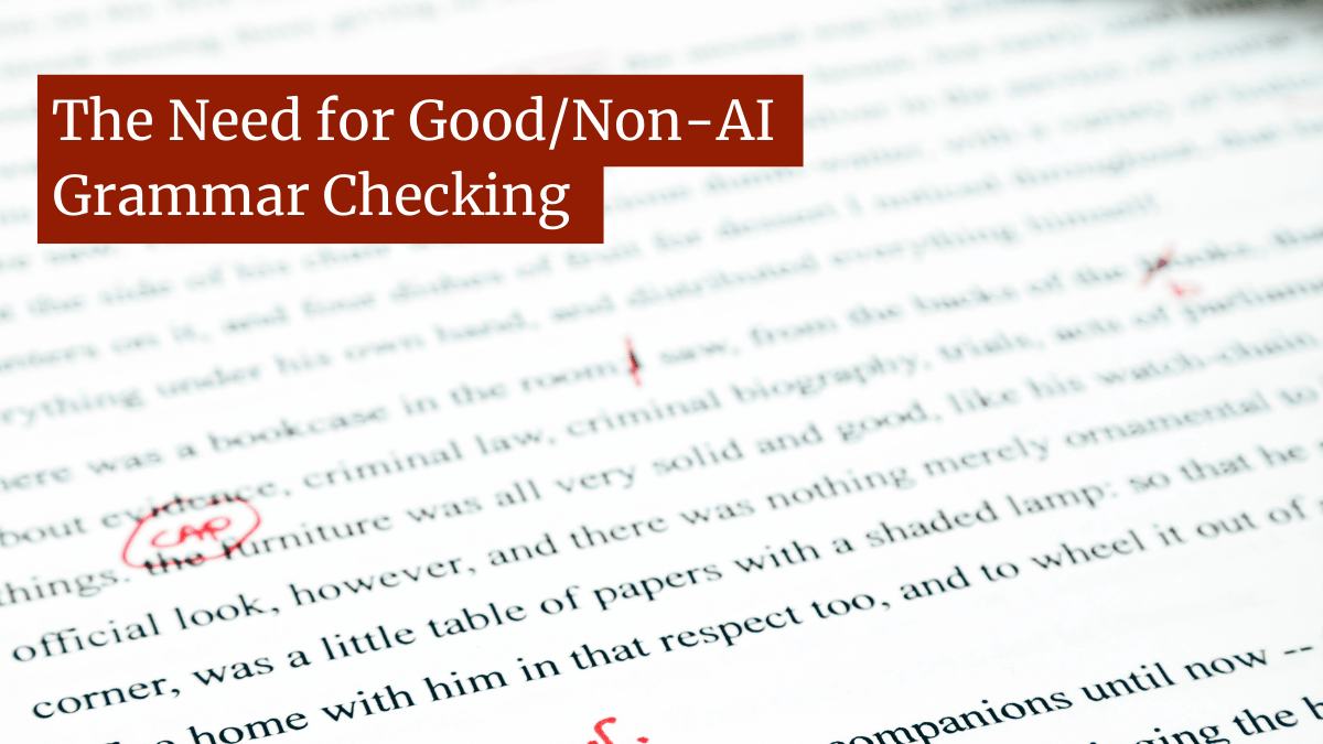 plagiarismtoday's tweet image. Spelling and grammar checking tools have been overrun by AI. There's a need for an alternative, but few contenders for the crown.

Article Below

#GrammarChecking #Grammarly #AI #LanguageTool