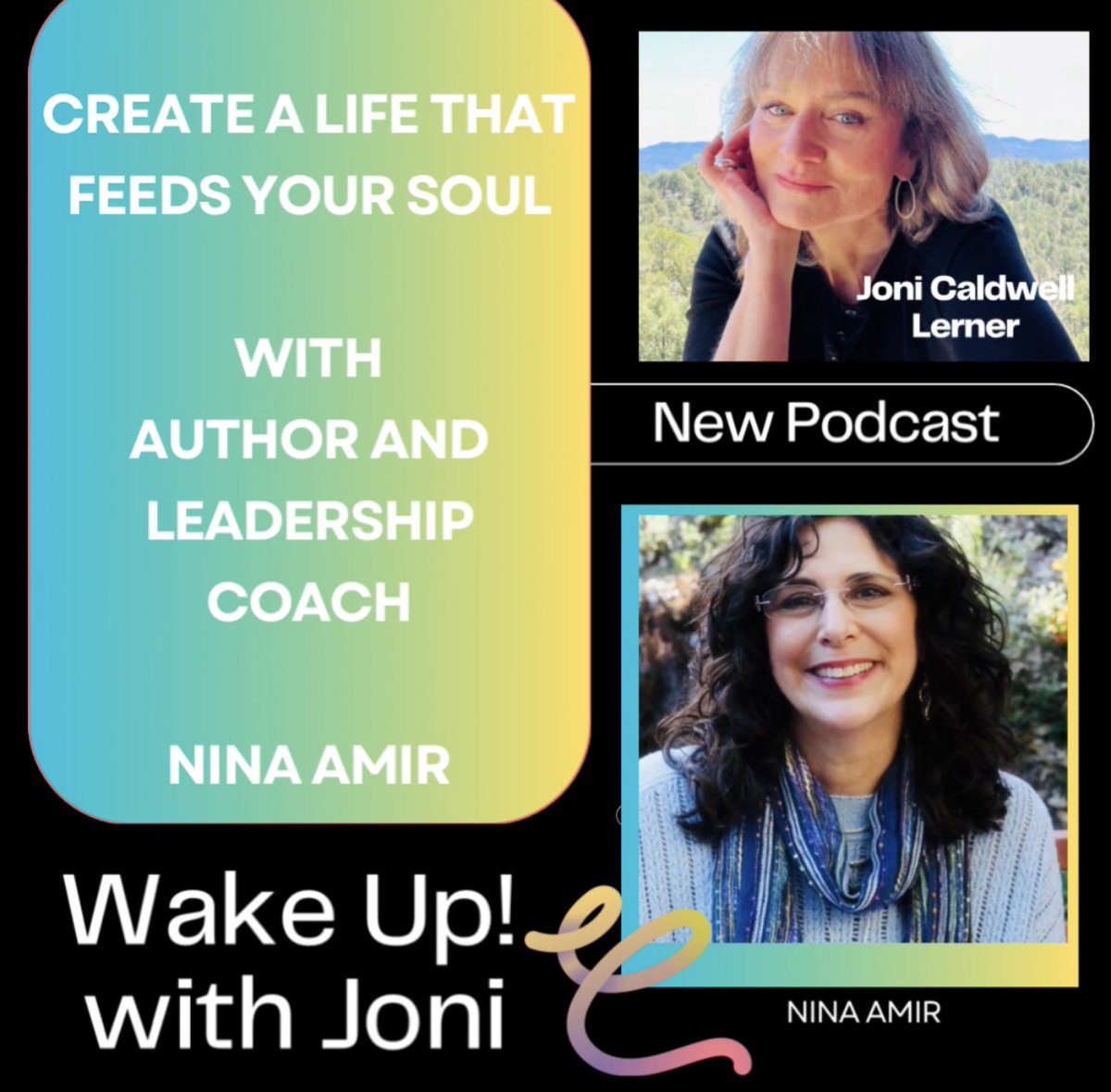 I had an awesome conversation with Joni Caldwell Lerner for her podcast, "Wake Up with Joni." We didn't talk too much about my new book, but we spoke about a lot of very interesting things!

Have a listen:
podcasts.apple.com/us/podcast/nin…