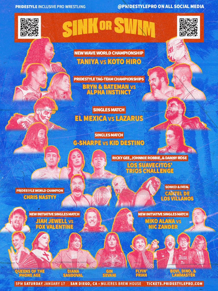 PrideStyle 🖤 Inclusive Pro Wrestling tweet media