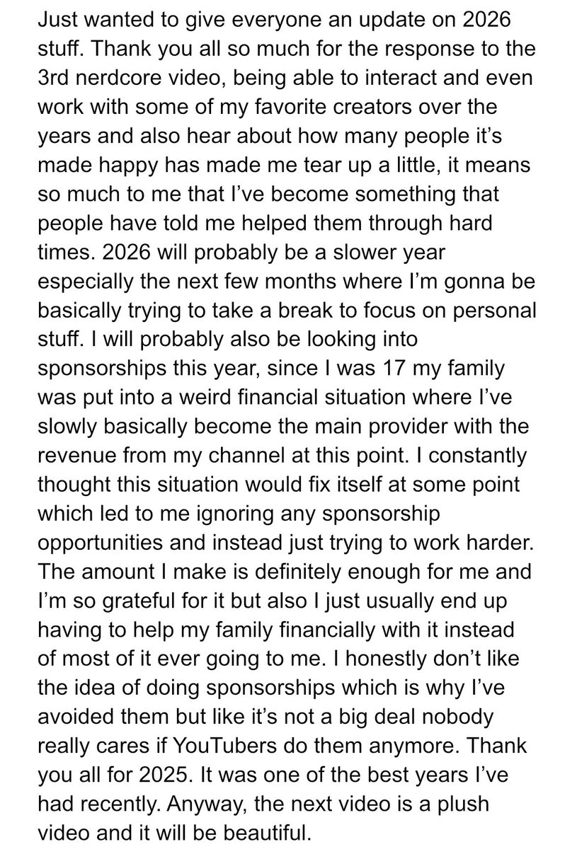 ChazingtonYT's tweet image. Awesome 2026 update