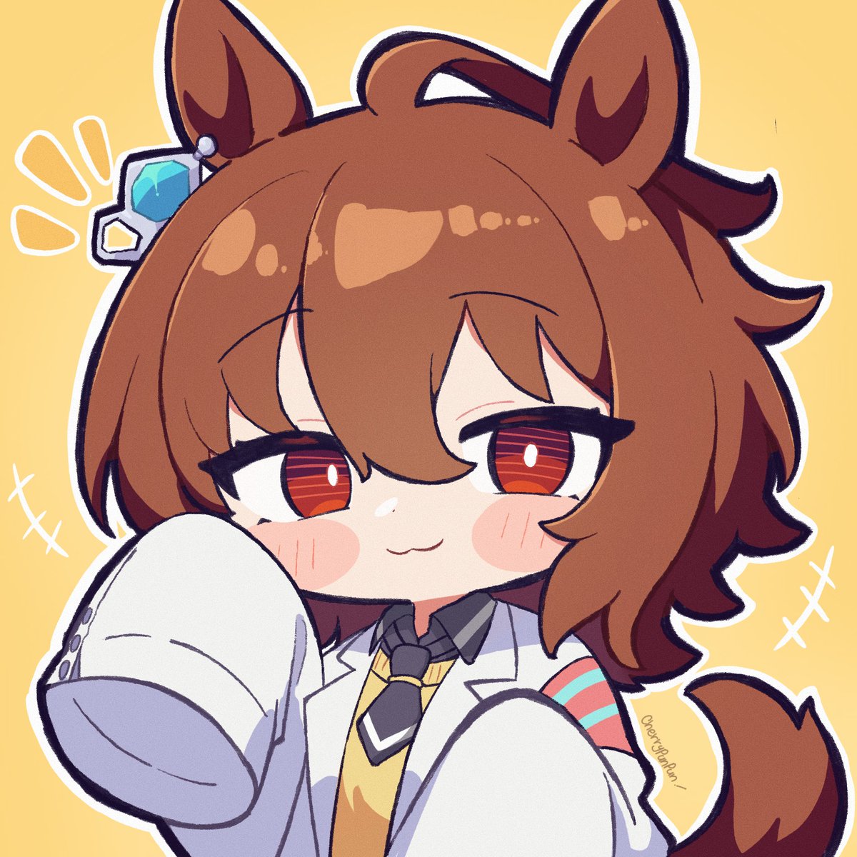 cherrypunpun__'s tweet image. Agnes Tachyon !