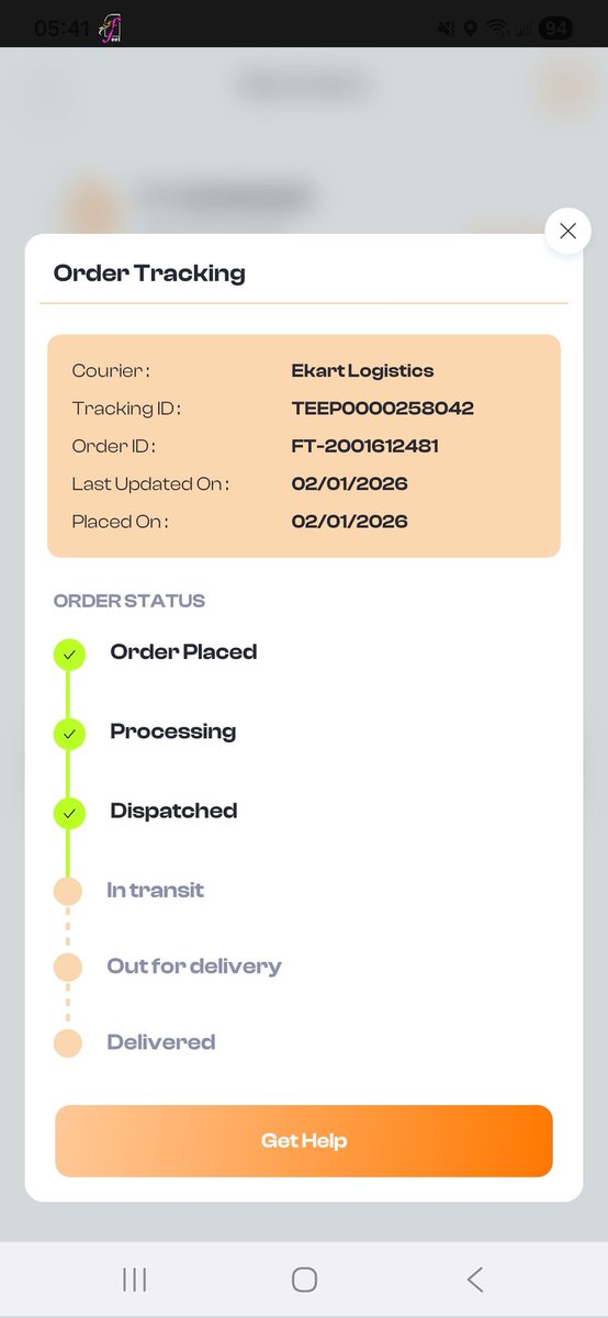 santanujoshi's tweet photo. @Fastrack @ekartlogistics ekart is logistics is worst courier services provider requesting @Fastrack to stop using the services, my product is lying in warehouse since 3 days however they are not delivering it. Chor hai sub. https://t.co/UageC6TFYX