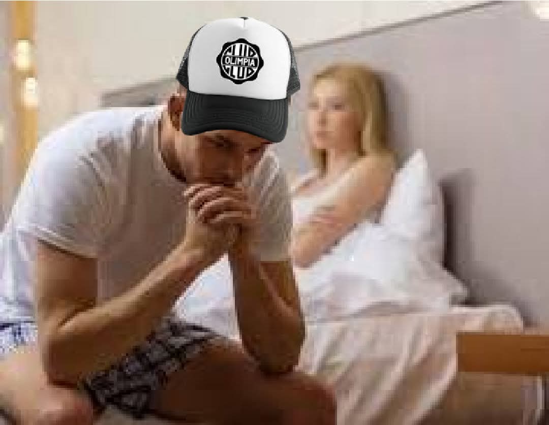 -Seguro está pensando en la otra...

-Por favor que Olímpia gane la sudamericana y el apertura....