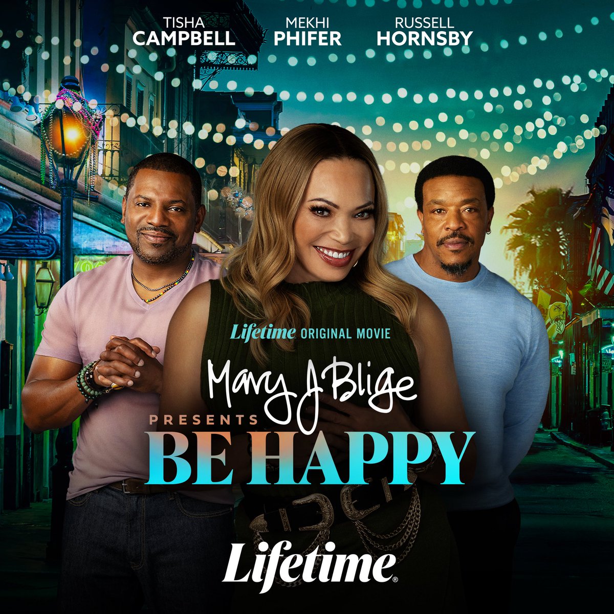 Excited and proud to announce my upcoming movie! Can’t wait for you all to see #MaryJBligePresents #BeHappy on Saturday, February 7th at 8/7c only on <a href="/lifetimetv/">Lifetime</a>!