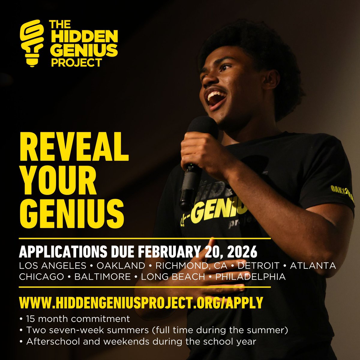 The Hidden Genius Project tweet media