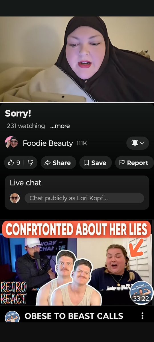 lori_kopf's tweet photo. #FoodieBeauty is #live and the filters are a MESS #GorlWorld #YouTube #CringeProMax https://t.co/8SLJtgfvAR