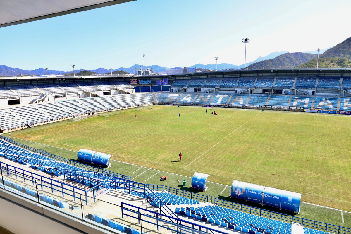 UNIÓN MAGDALENA NO JUGARÁ EN SANTA MARTA

El club ‘Bananero’ disputará los primeros partidos del torneo 2026 en Valledupar, ya que el gramado del Sierra Nevada quedó en pésimas condiciones, después del concierto de Silvestre Dangond.  

Info: <a href="/bahialindaradio/">bahía linda Radio</a> Líderes del Deporte