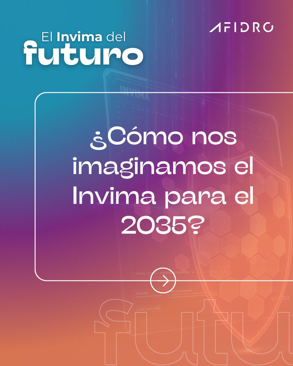 afidro_colombia's tweet photo. ¿Cómo imaginamos el Invima del futuro?
Durante el #AFISummit 2025, lideramos el ejercicio de planeación participativa “El Invima del Futuro”, una iniciativa orientada a recoger visiones, retos y oportunidades para fortalecer la autoridad sanitaria del país.
Este espacio permitió proyectar un @invimacolombia protagonista del progreso nacional, capaz de conectar las decisiones del presente con el impacto del mañana.