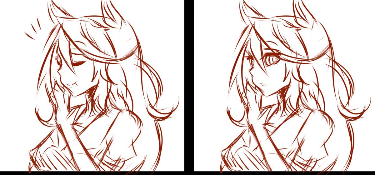 Ima_Fight3r's tweet image. WIP, what could she be laughing about