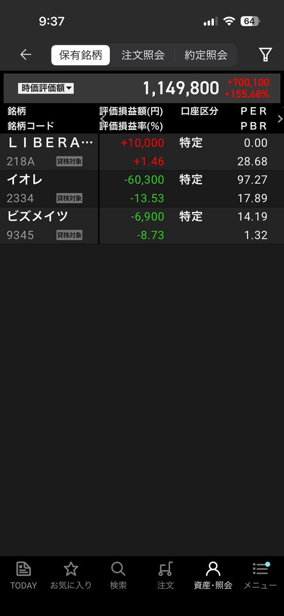 tsukasa_mirai's tweet photo. LIBERAWARE(218A)を1,365円で500株購入💴 https://t.co/buQeOxRzE7