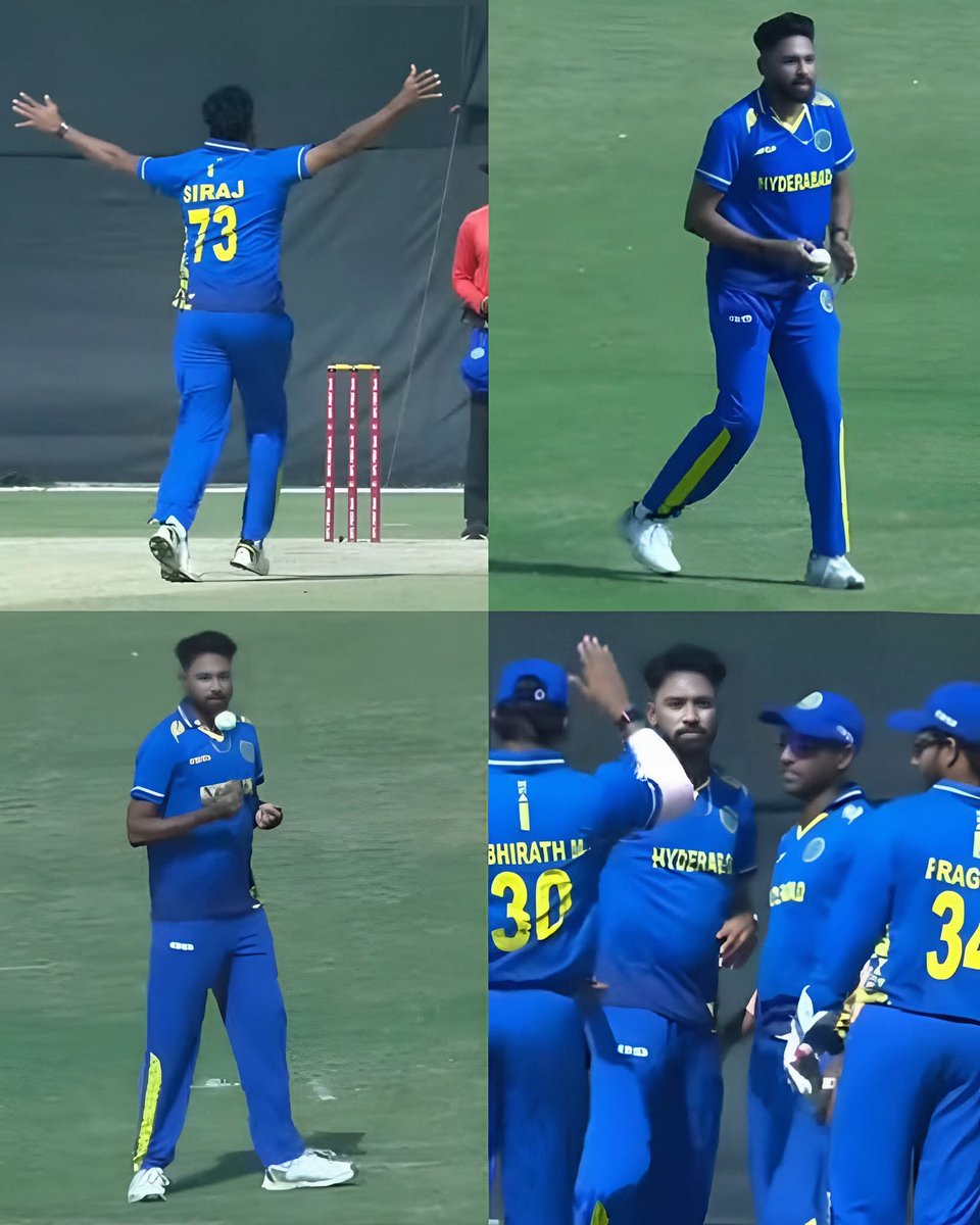 विजय हजारे ट्रॉफी में मोहम्मद सिराज ने हैदराबाद की तरफ से खेलते हुए बंगाल के खिलाफ 4 महत्वपूर्ण विकेट लेकर न्यूजीलैंड के खिलाफ वनडे सीरीज से पहले अपनी तैयारियों का नमूना पेश किया है। इसी मुकाबले में मोहम्मद शमी ने भी बंगाल की तरफ से तीन विकट निकाले लेकिन उनका चयन न्यूजीलैंड के