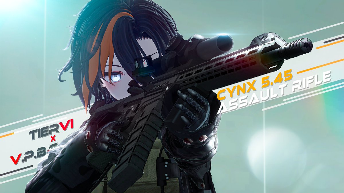 VPBCompany's tweet photo. #Tier6performance
#VPBCRESH
【VRChat向け】3Dモデル  アサルトライフル　CYNX 5.45　販売中！

是非手に取ってみてくれ。 https://t.co/9DKtksbeHe