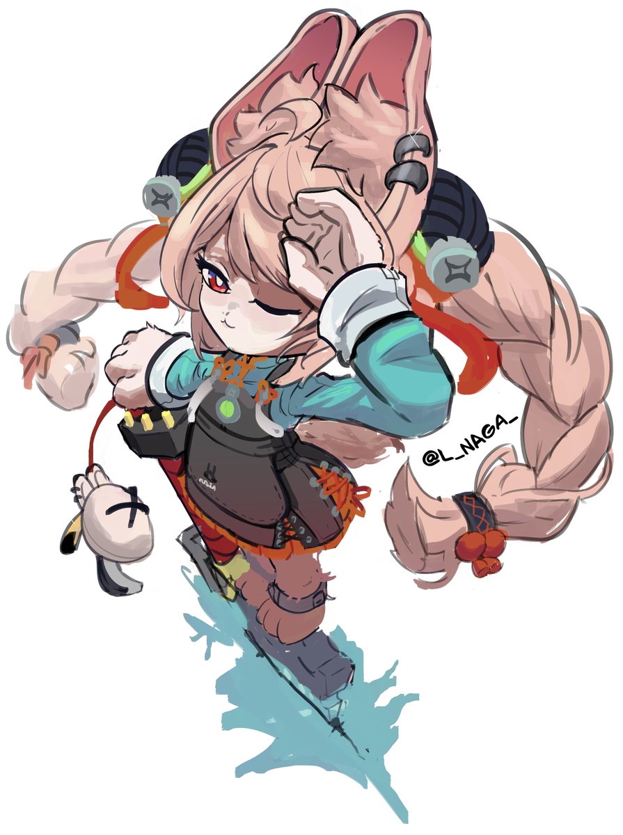L_naga_'s tweet photo. drawing of the labubu
#zhao #ZenlessZoneZero https://t.co/OoTOFFE2zJ