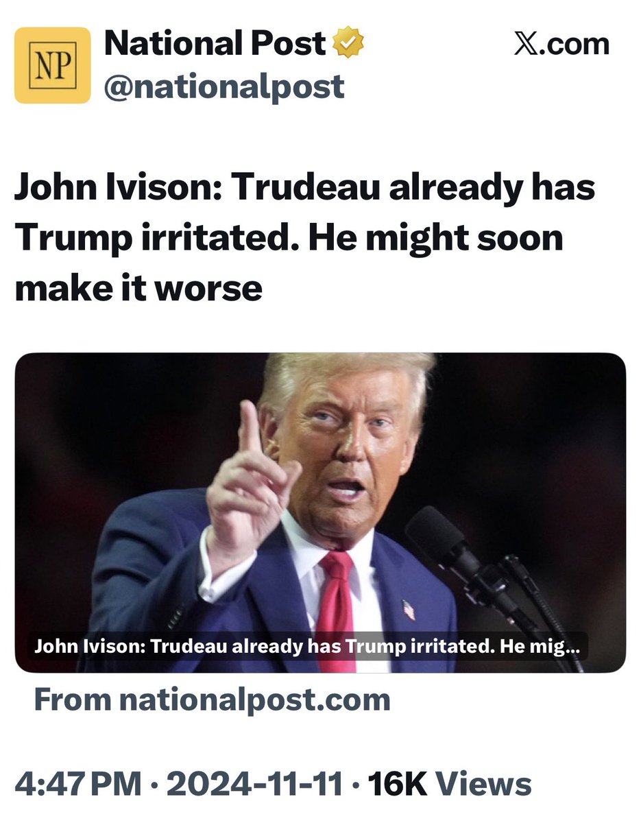 gmacofglebe's tweet image. Conservatives: Trudeau ticked off Trump and that’s bad
Conservatives: Carney isn’t ticking off Trump and that’s bad 
#GoldilocksForeignPolicy