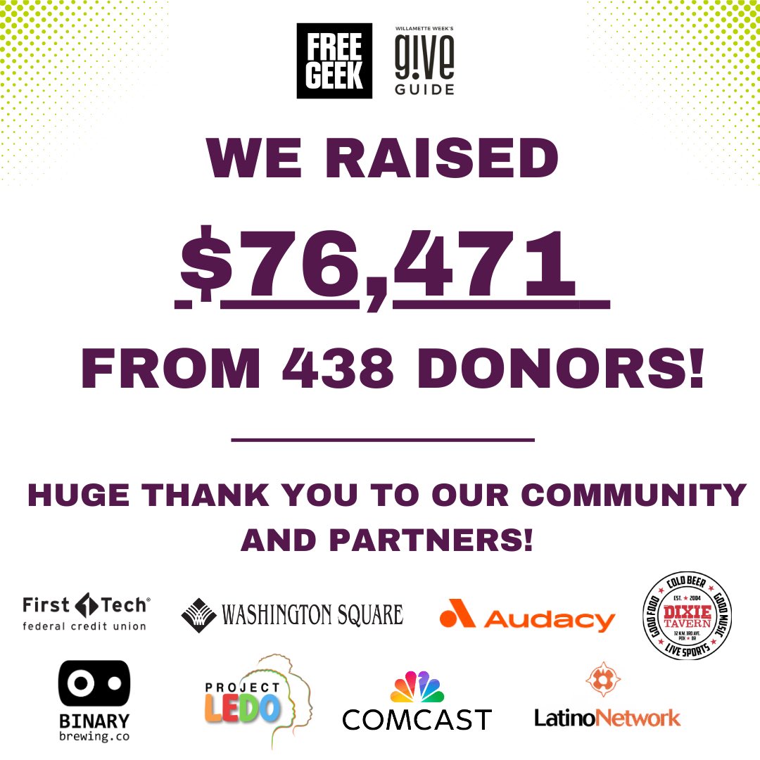 Free Geek tweet media